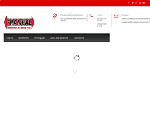 Tablet Screenshot of francaltransportes.com.br